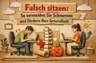 Falsch sitzen: So vermeiden Sie Schmerzen und fördern Ihre Gesundheit