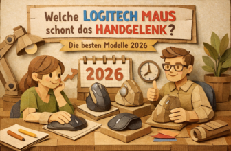 Welche Logitech Maus schont das Handgelenk? Die besten Modelle 2026