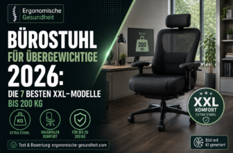 Bürostuhl für Übergewichtige 2026: Die 7 besten XXL-Modelle bis 200 kg
