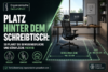 Platz hinter dem Schreibtisch: So planst Du Bewegungsfläche und Bürofläche richtig