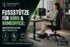 Fußstütze für Büro & Homeoffice: Ergonomisch sitzen am Schreibtisch