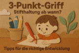 3 Punkt Griff Stifthaltung ab wann? Tipps für die richtige Entwicklung