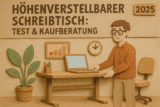 Höhenverstellbarer Schreibtisch: Test & Kaufberatung 2025