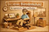 Der ideale Bürodrehstuhl für ergonomisches Sitzen und Komfort