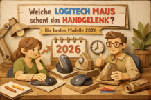 Welche Logitech Maus schont das Handgelenk? Die besten Modelle 2026