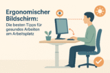 Ergonomischer Bildschirm: Die besten Tipps für gesundes Arbeiten am Arbeitsplatz
