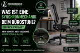 Was ist eine Synchronmechanik beim Bürostuhl? Einfach erklärt