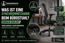 Was ist eine Synchronmechanik beim Bürostuhl? Einfach erklärt